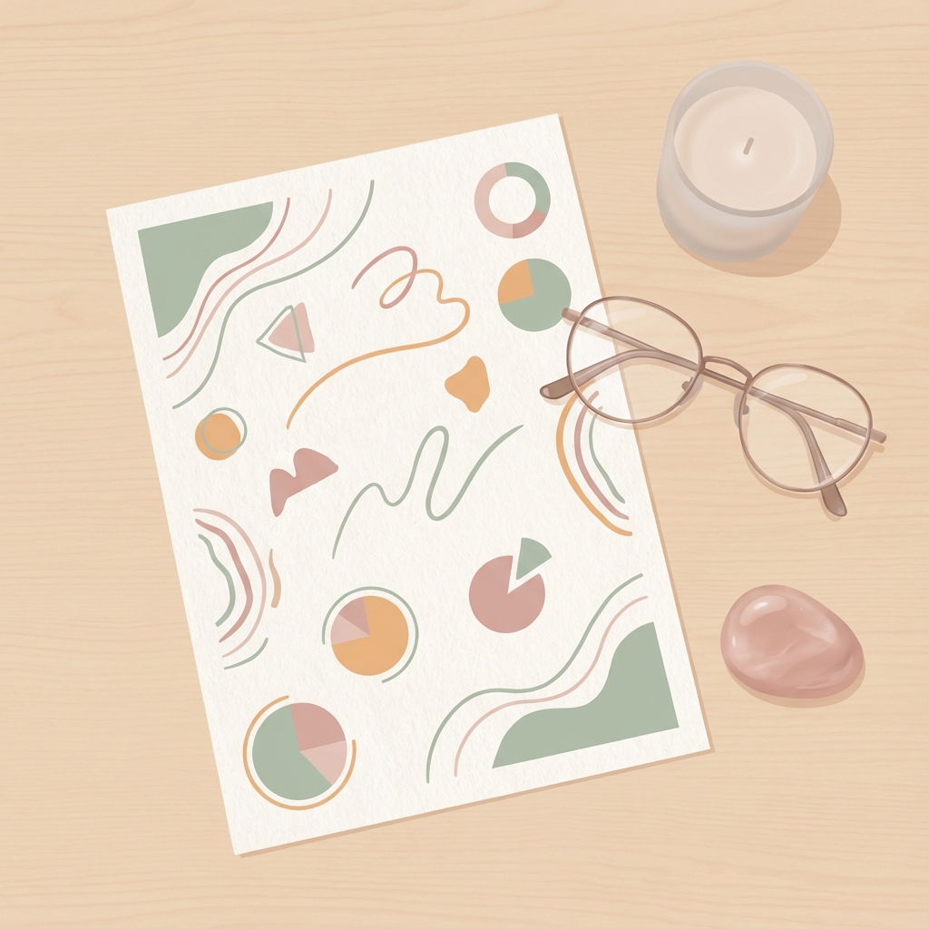 Medical summary report illustration